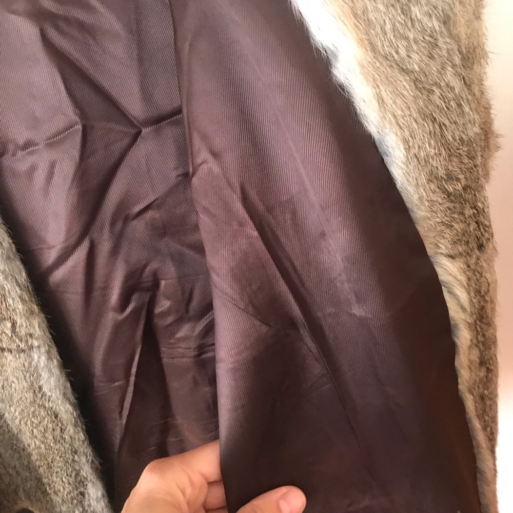 ba&sh Brown Fur Jacket - Picture 4 of 8